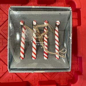Candy Cane Napkin Rings